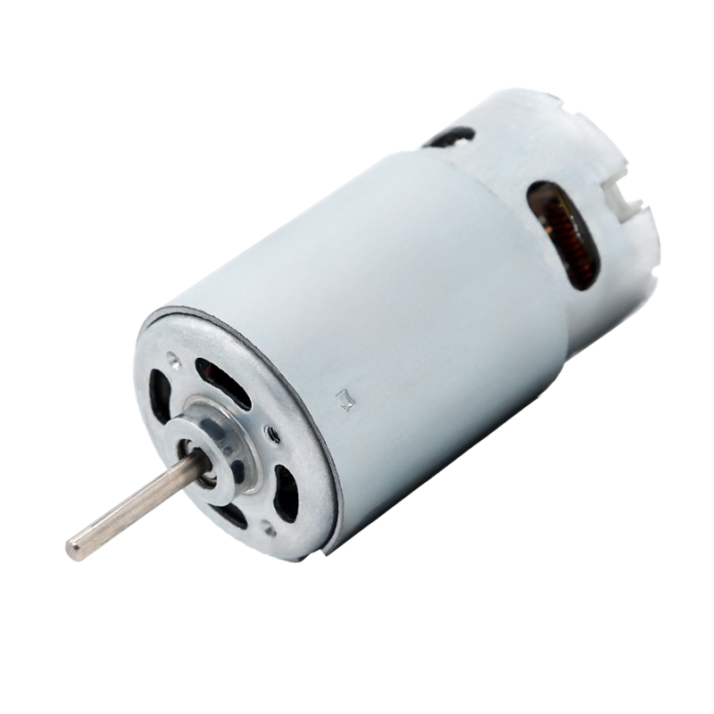 RS-550SL alacsony zajszintű ecset egyenáramú motor papíraprítókhoz
